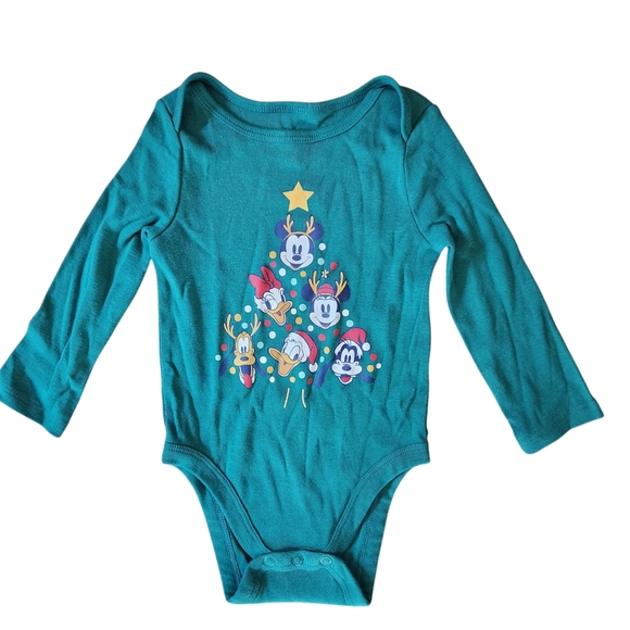 Jumping Beans Disney's Mickey & Friends Baby Long Sleeve Bodysuit Size 12 months - Picture 1 of 8